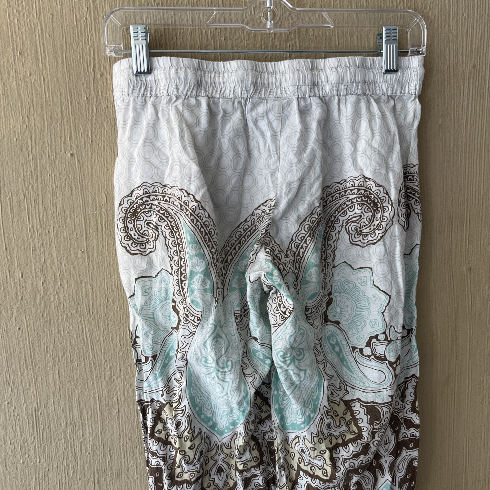 Devi designs Lightweight Brown White  Drawstring … - image 5