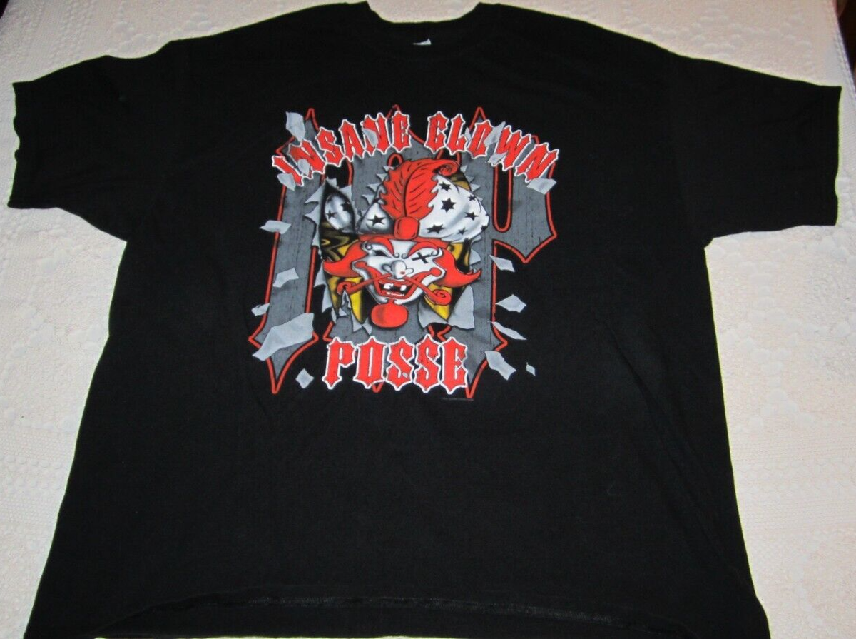 【00s】Insane Clown Posse グラフィックロゴ ラップTシャツ Vintage 2003 Insane Clown Posse Double Sided Graphic Rap
