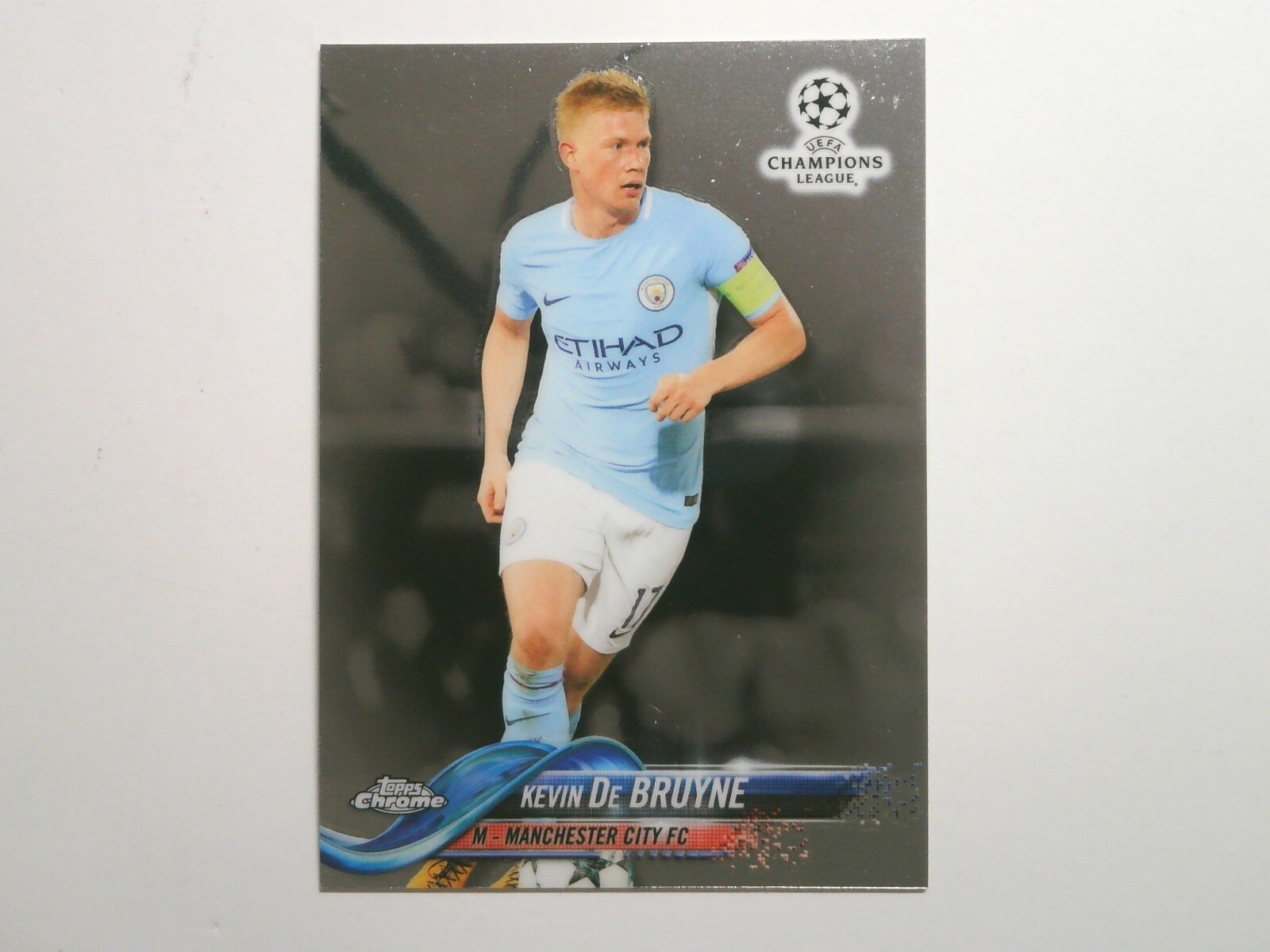 2017-18 Topps Chrome UEFA CL #69 Kevin De Bruyne