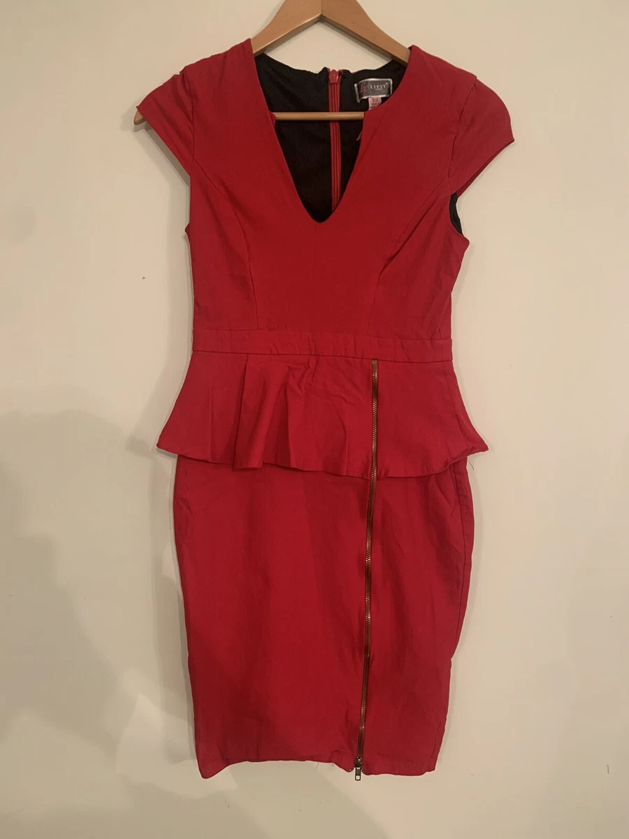 Lipsy london top red dress