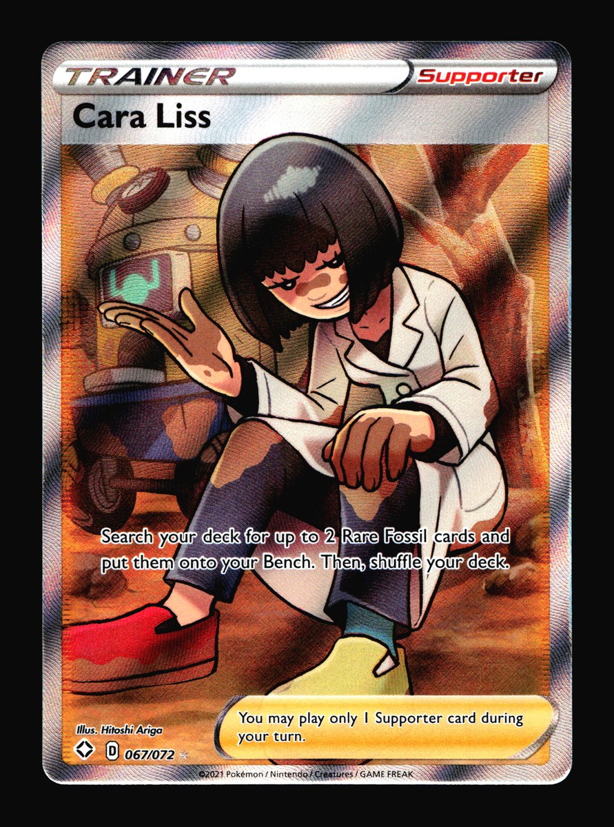 cara liss pokemon card value - - 149/185 - Uncommon Reverse Holo The item may be similar but not exactly the same as the image (e.g Cara Liss 067/072 Shining Fates