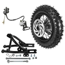 10" Rear Wheel 3.00-10 Tire Rim Swing Arm Kit Pit Bike CRF50 XR50 Apollo SSR SDG