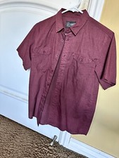 Men's Short Sleeve Button-Up Casual Dress Shirt