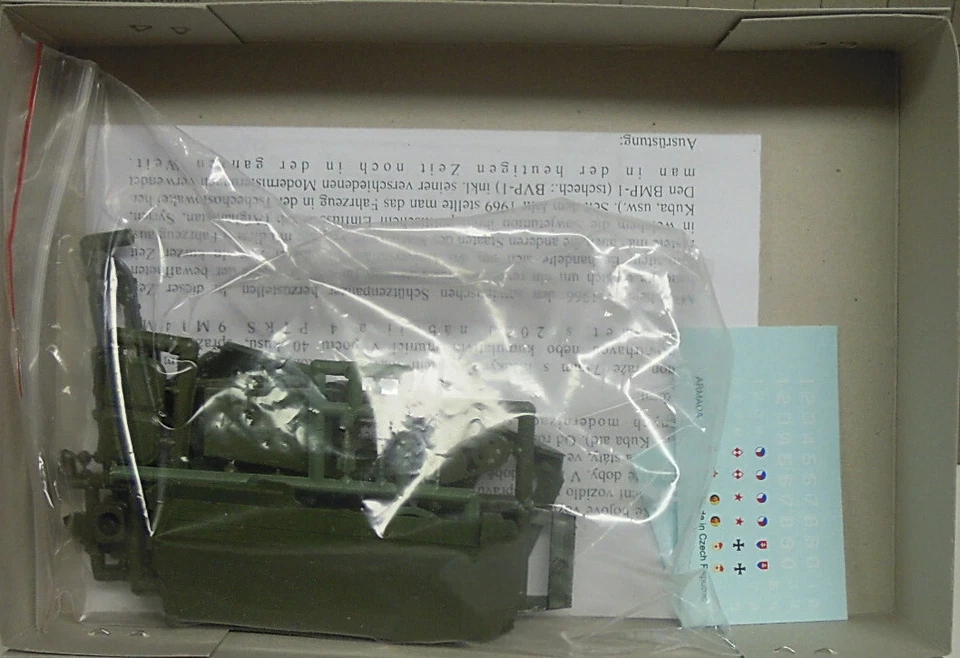 Corazzato Difesa BMP-1, 1:87, SDV , Kit Di Costruzione IN Plastica, Nuovo - Immagine 2 di 2