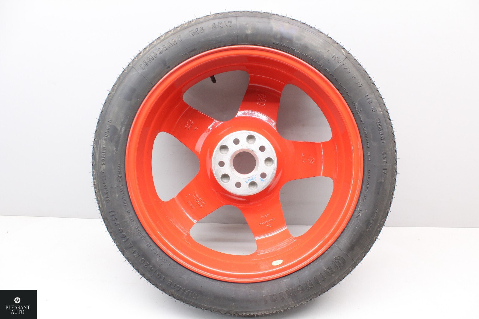 Spare Wheel Rim Tire Emergency 19" 3W0601025G Bentley Continental Flying Spur 