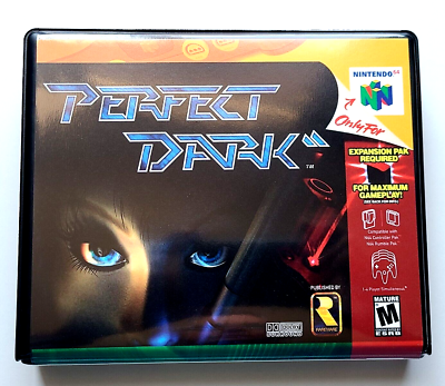Perfect Dark CASE ONLY Nintendo 64 N64 Box ANY 4+ 20% OFF A+