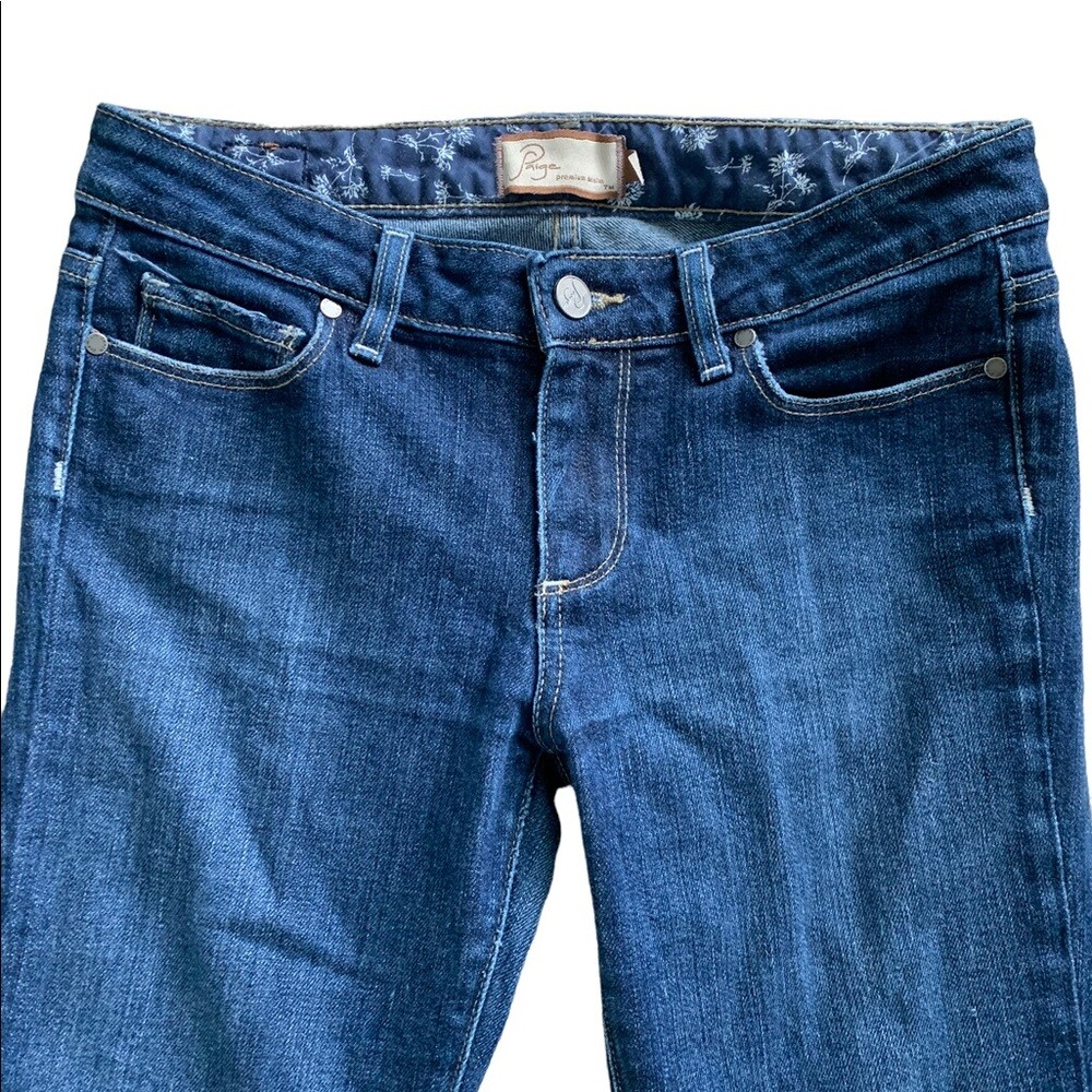 Paige Hollywood Hills Bootleg Jeans Size 28 Gem