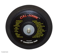 6 Da Sanding Pad Dual Action Random Orbital Sander Pads Automotive Tools