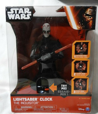 star wars lightsaber clock