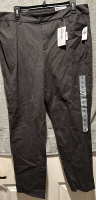 NWT Old Navy Womens Pants Size 16, Gray, Pixie High Rise Ankle $39.99