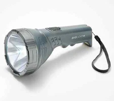 EVOLight - Rechargeable LED Flashlight with Built-in Power Bank - CHARCOAL GRAY