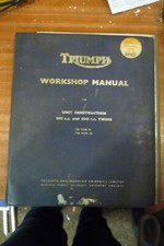 triumph 350 and 500 twins manual t90 and t100 unit models