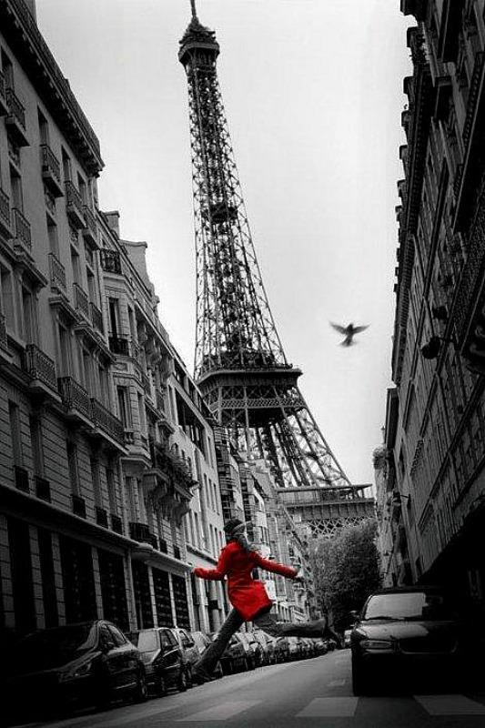 La Veste Rouge : Paris - Maxi Poster 61 x 91.5 cm new and sealed