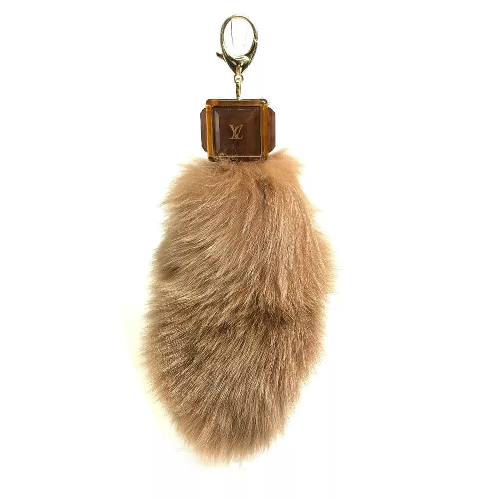 LOUIS VUITTON M66969 Foxy charm Bag Charm Key Holder BrownBeige eBay