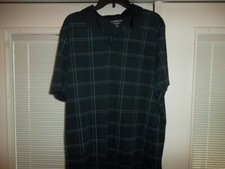 Croft and Barrow Blue Stripped Collared Shirt XL