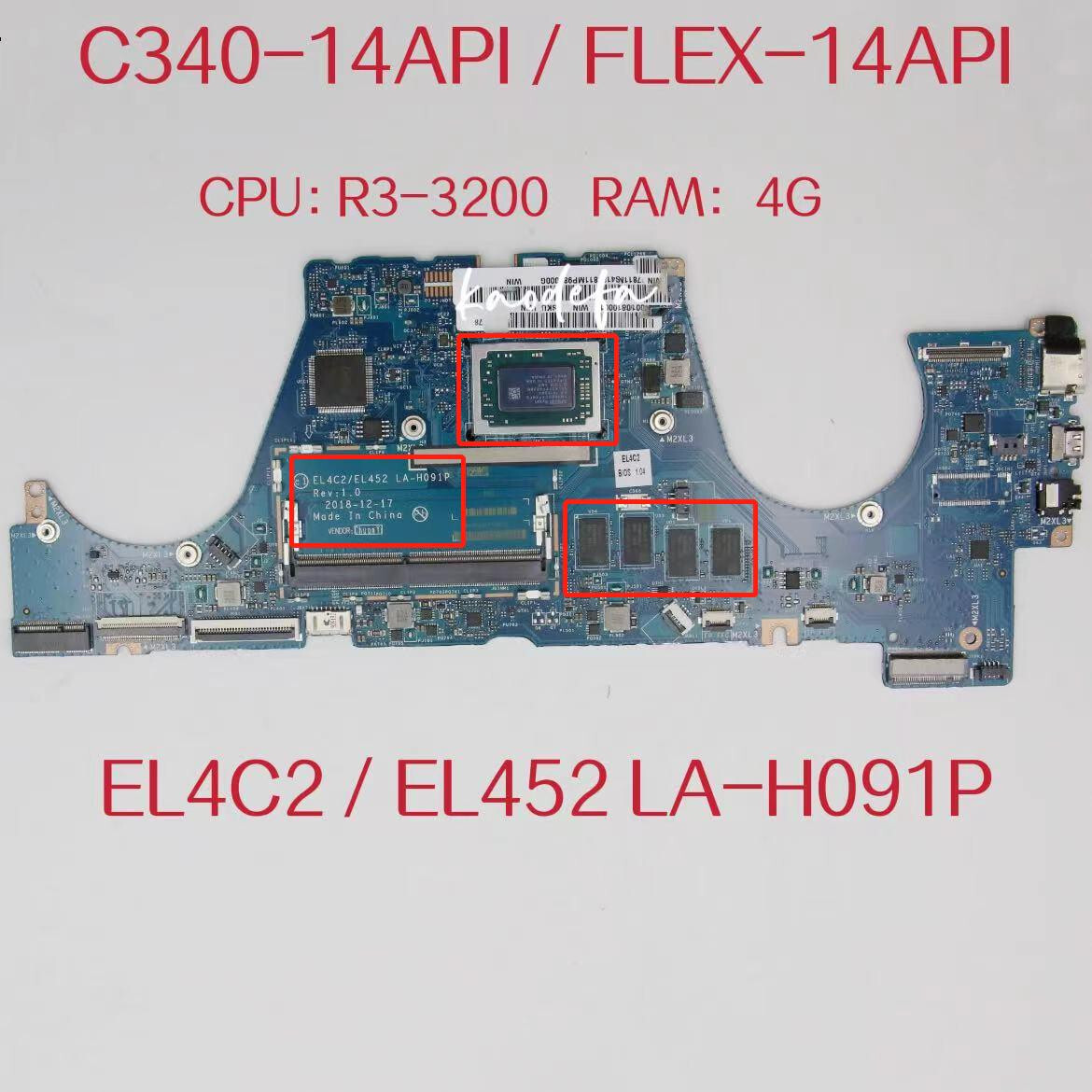 Motherboard Lenovo Ideapad Flex 14api Ram Upgrade Ideapad C340