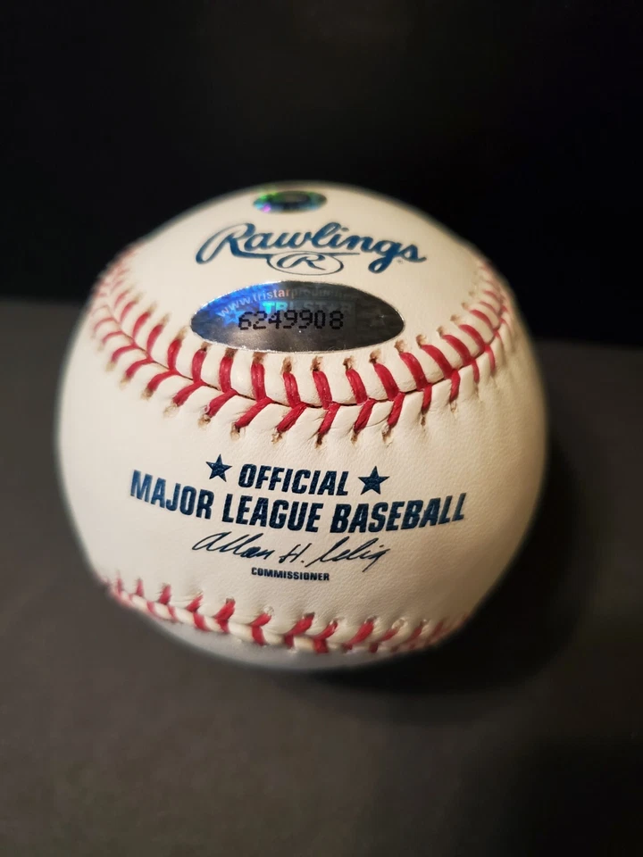 Gaylord Perry Signed Auto HOF 91 Inscribed Baseball TRISTAR COA  - Image 4 of 4