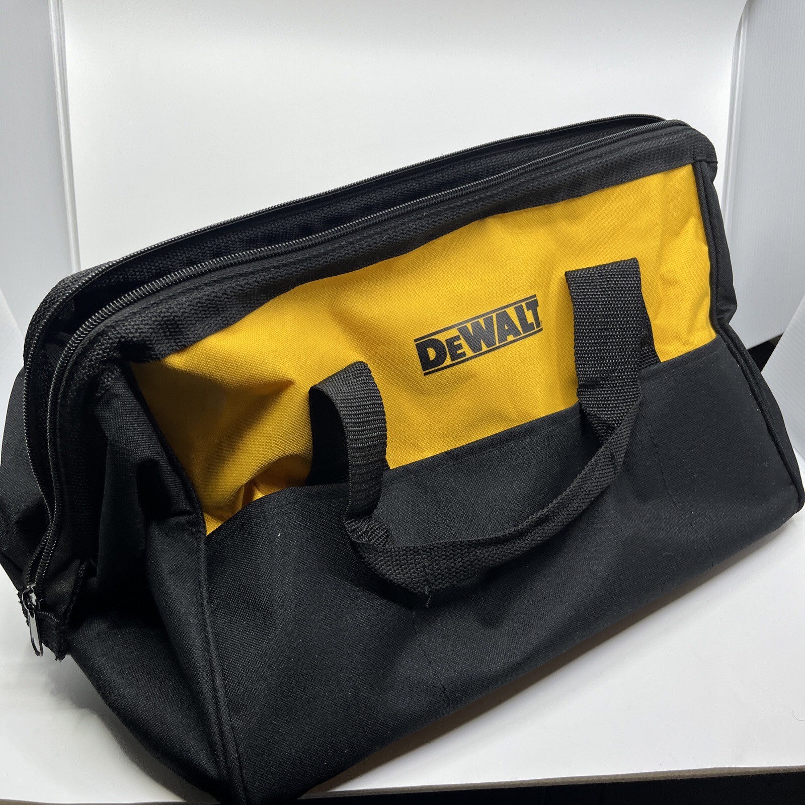 Dewalt Tool Storage Bag Canvas Contractor Tote 19"x11"x10" eBay