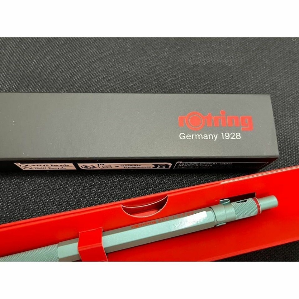 Rotring 600 Kinokuniya Limited 562U Ice Mint Blue Mechanical Pencil 0