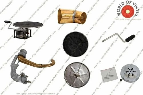 Antique HMV Gramophone Fully Functional Working Phonograph, win-up record player - Picture 6 of 6