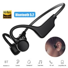 Bone Conduction Bluetooth 5.3 Headphones Wireless Earbuds Outdoor Sport Headset*