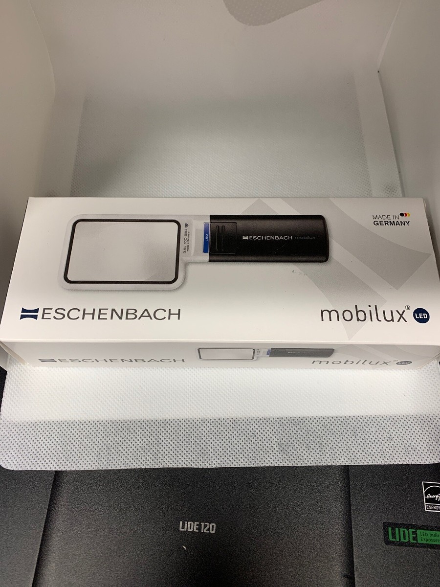 ESCHENBACH Hand Held LED 3.5X Mobilux Low Vision Magnifying ESCHENBACH Hand Held LED 3.5X Mobilux Low Vision Magnifying