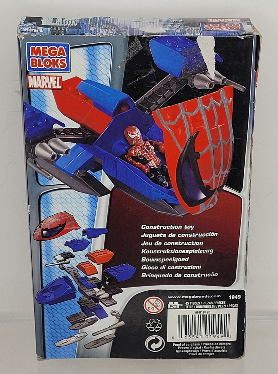 Mega Bloks Marvel Spider-Man 3 2007 Battle Damage Spider-Man Mega Bloks Marvel Spider-Man 3 2007 Battle Damage Spider-Man