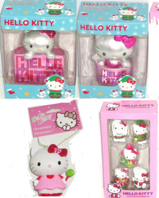 Hello Kitty Christmas Ornament American Greetings Kurt & Adler New 
