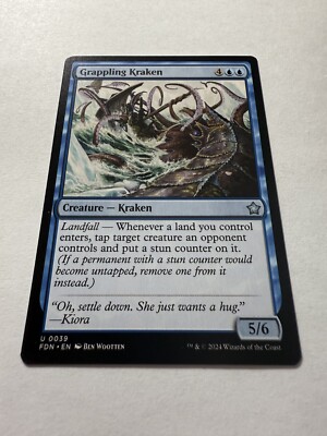 Grappling Kraken Foundations NM+ Regular