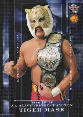 Tiger Mask 2009-10 BBM New Japan Pro Wrestling #33 58th IWGP Jr. Champ