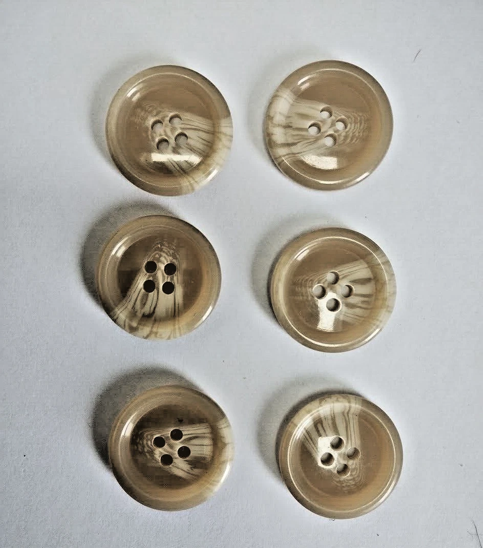 Bottoni Da Cucito Grandi In Resina, 38 Mm, 4 Fori, Multicolore