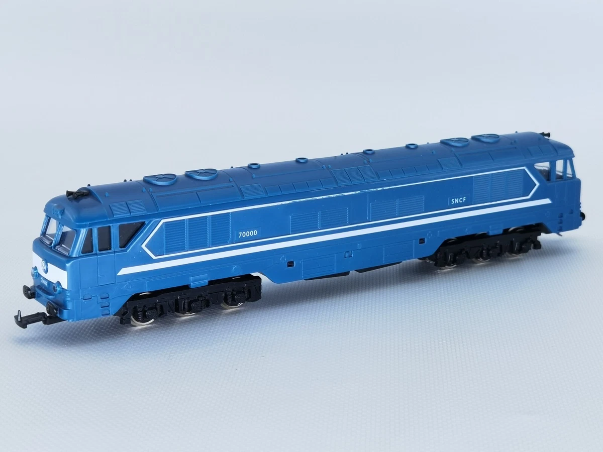 Locomotive Diesel MEHANO HO CC 70000 SNCF - Train électrique Analogique - Occasion