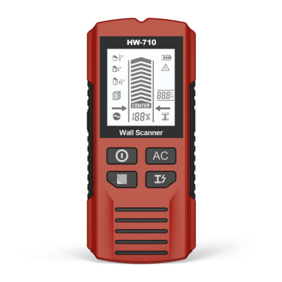 HW-710 Stud Finder Wall Scanner 6-in-1 Handheld Wall Detector Metal Detector USA