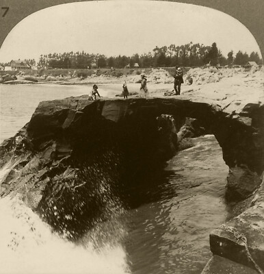 Keystone Stereoview of Arch Rock near Santa Cruz From California Set 3 ...
