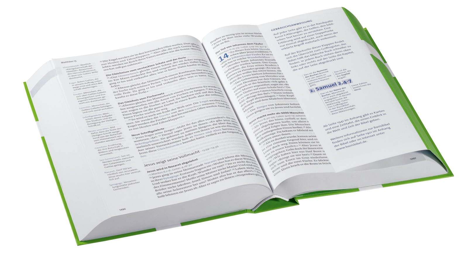 Thumbnail - Basisbibel. Die Kompakte. Grün. Der Moderne Bibel-standard: Neue...