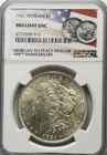 1921 $1 Morgan Silver Dollar NGC Brilliant Uncirculated Philadelphia VAM 3F3