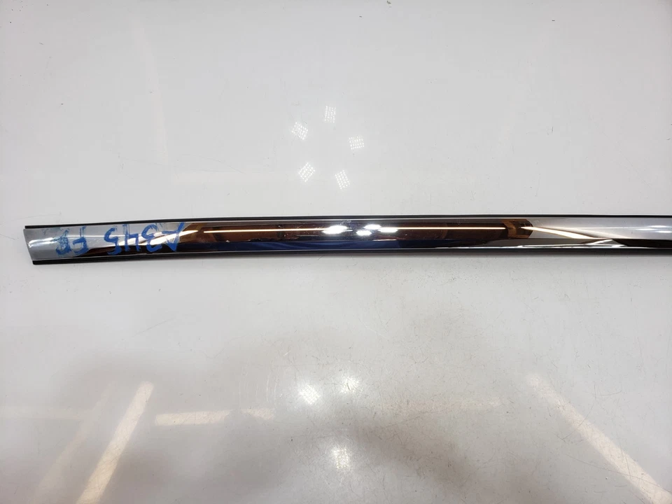 ✅ 2012-2020 OEM Tesla Modelo S Pasajero Delantero Derecho Exterior Cromo Cinturón Moldura Foto 2 de 4