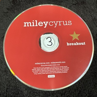 Miley Cyrus - Break Out Music CD 2008