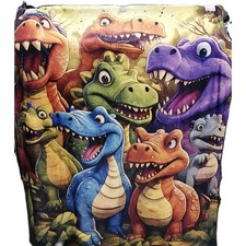 Dinosaur Blanket Plush Throw 50" x 60"