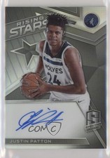 2017 Panini Spectra Rising Stars Signatures /199 Justin Patton #RS-JPT Auto s6i