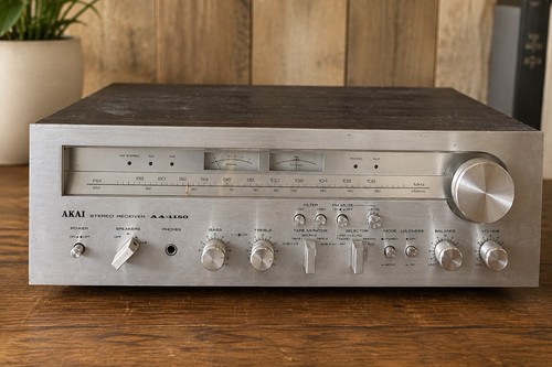 AKAI AA-1150 STEREO RECEIVER Tested And Working