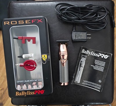 Babyliss Pro Rose Fx Clipper FX870RG Cordless -  Very Good Condition