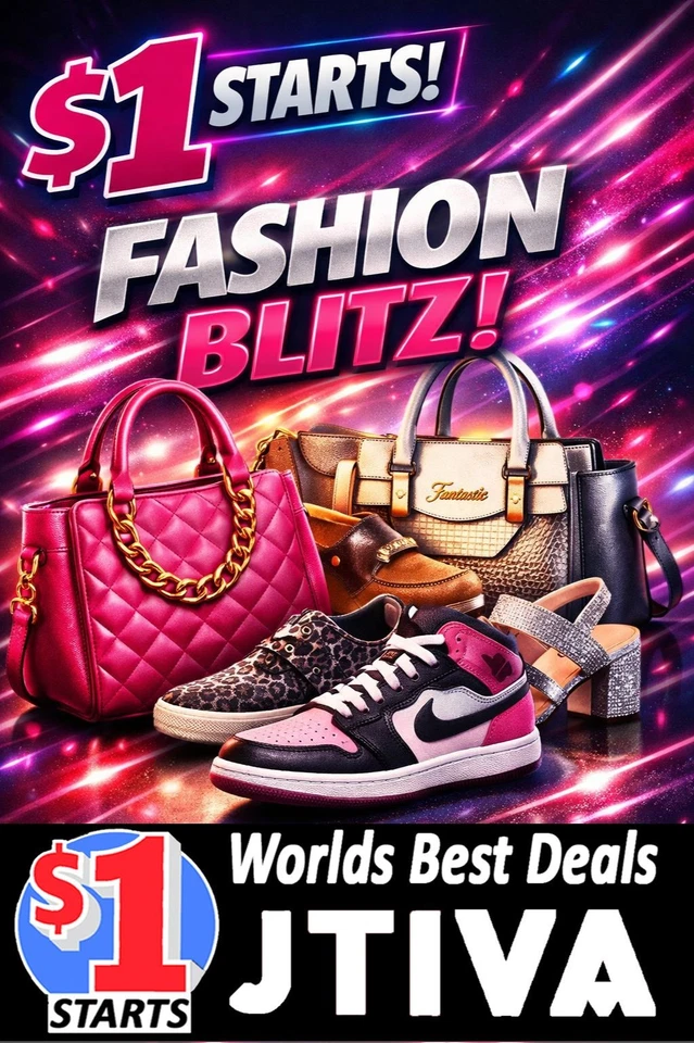 $1 Starts | Shoes & Handbags | Bundle Shipping Discounts