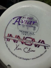 Innova 10x KC Pro Aviar Fuschia Glitter w/ Silver NorCal Series Mini Stamp 172g
