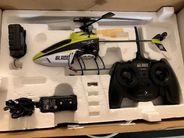 RC Hubschrauber Blade 120 SR mit vielen Ersatzteilen - Bild 2 von 3