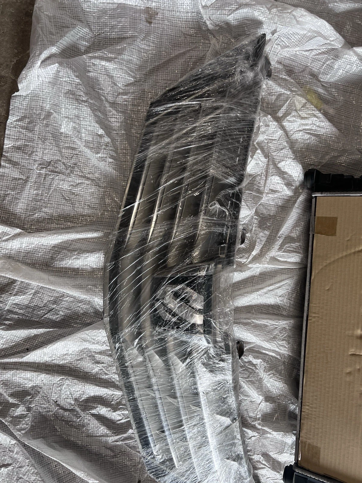 Genuine 2008-12 Toyota Alphard Mk2 Front Grille Grill & Emblem 75301-58080