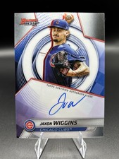 Topps 2025 Bowman's Best Jaxon Wiggins #B25-JWI RC Autograph Chicago Cubs