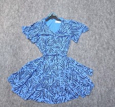 Eliza J Size 12 Blue Dress