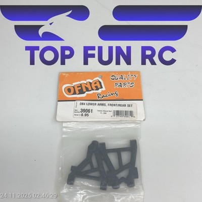 OFNA 39061 OB4 LOWER ARMS, FRONT/REAR SET FOR OFNA OB4 NITRO 1/8 SCALE BUGGY