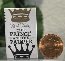 Zuru Mini Brands Books Series 2 ~The Prince & The Pauper~mini book New!